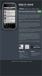 Mobile Screenshot of kidsinmindapp.com
